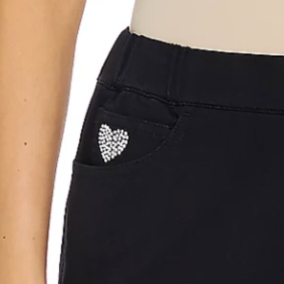 Quacker Factory DreamJeannes Pull-On Ankle Pants with Grommets  16267 - Picture 2 of 3